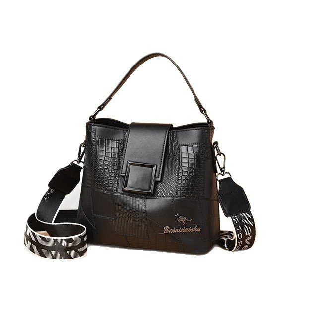 Bolso tipo bandolera con diseño minimalista — correa personalizada y costura decorativa - Imagen 5